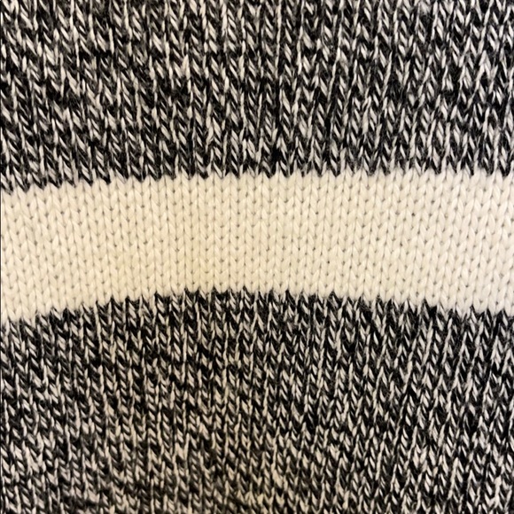 Madewell gray and white striped Cardigan - Picture 7 of 7